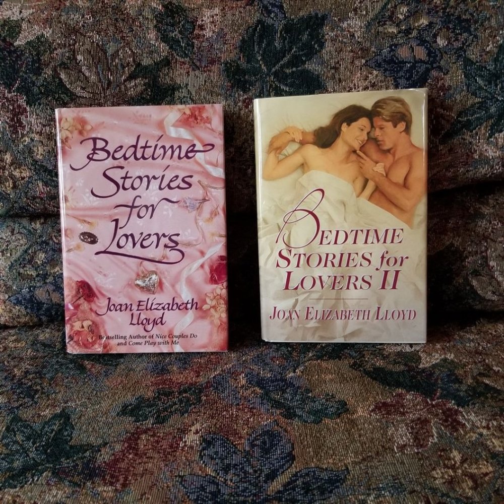 Adult bedtime stories for lovers volume 1 and 2, hard cover books